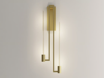 KALÌ - Led wall lamp in Murano glass and brass by Paolo Castelli - view 3